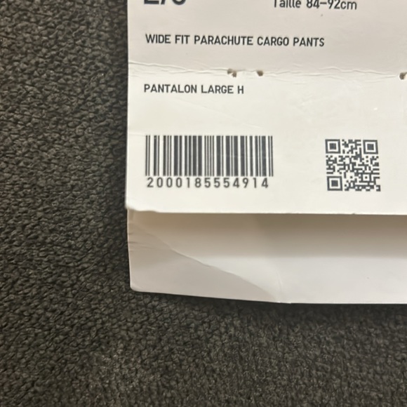 Wide Fit Parachute Cargo Pants - Picture 6 of 6